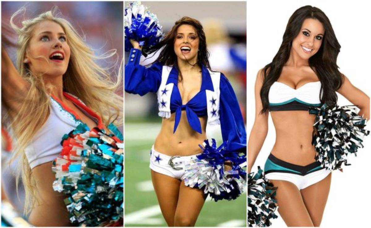 ¡Divinas! Las porristas más sensuales de la NFL