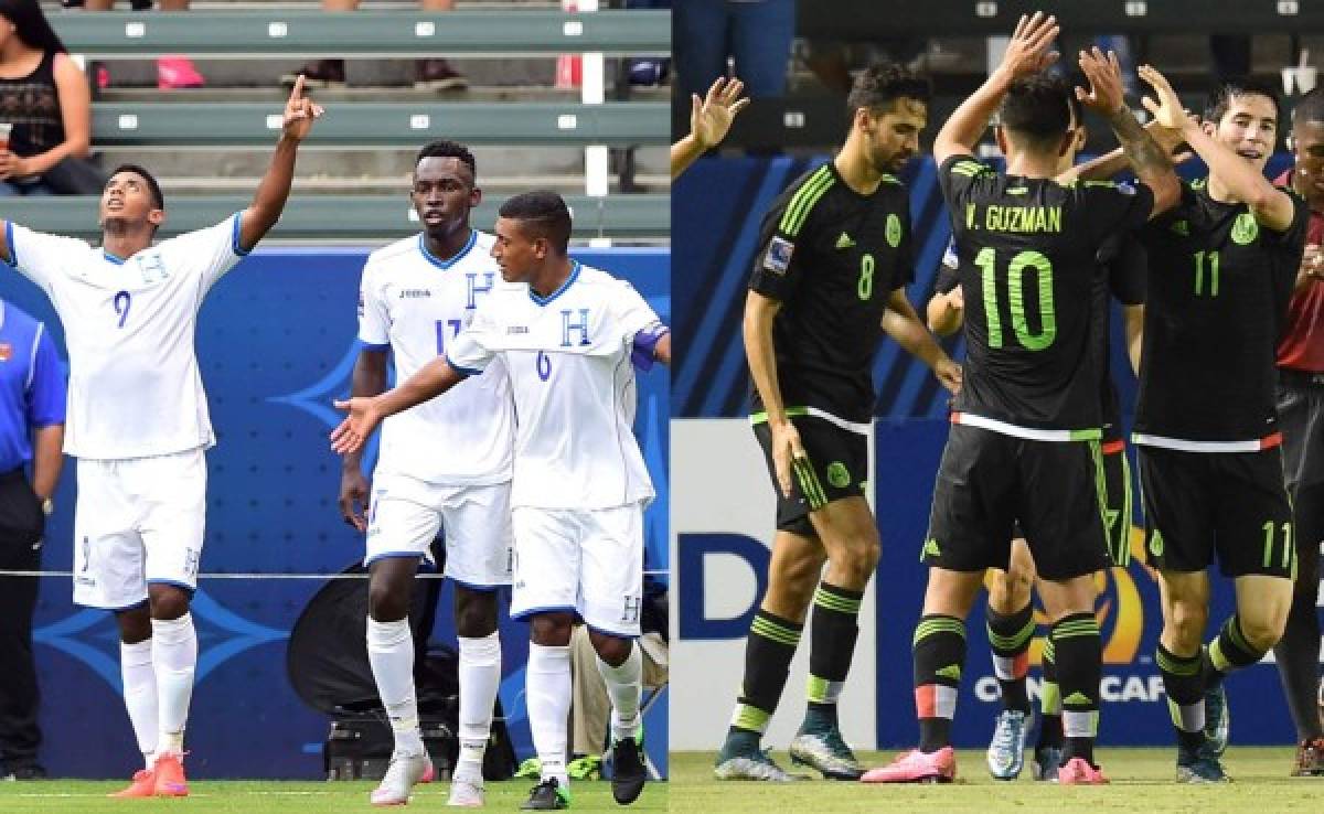 Honduras define ante México el primer lugar del Grupo B