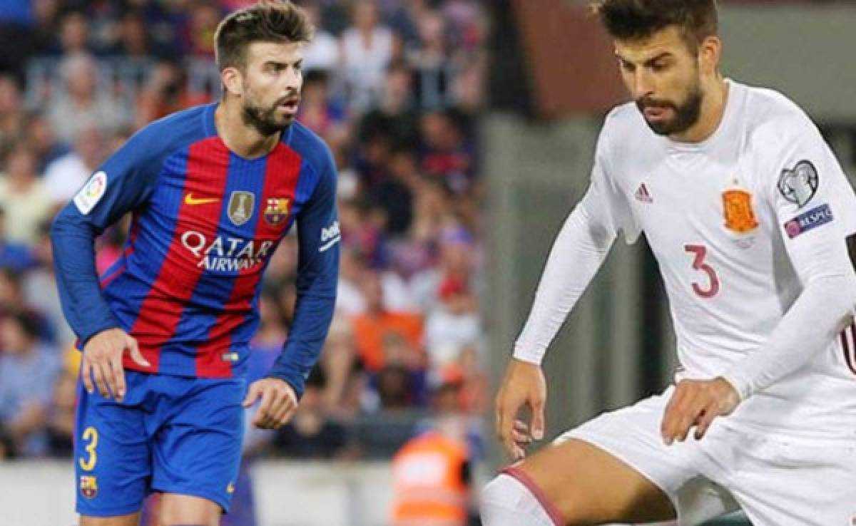 Las supersticiones de Piqué: ¿por qué no jugó con la camiseta corta de España?