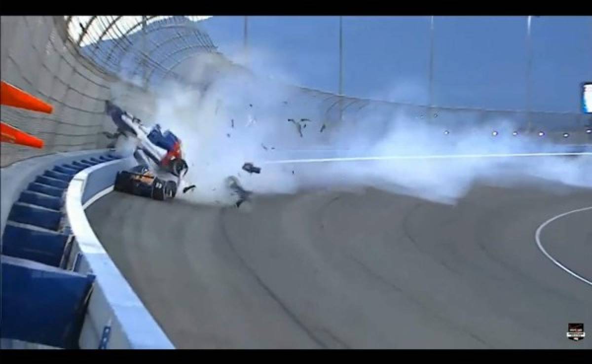 VIDEO: Grave accidente en última prueba del Indycar