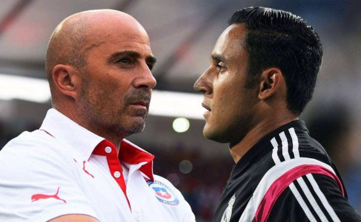 Sampaoli: ''Keylor Navas es el mejor futbolista del Real Madrid''