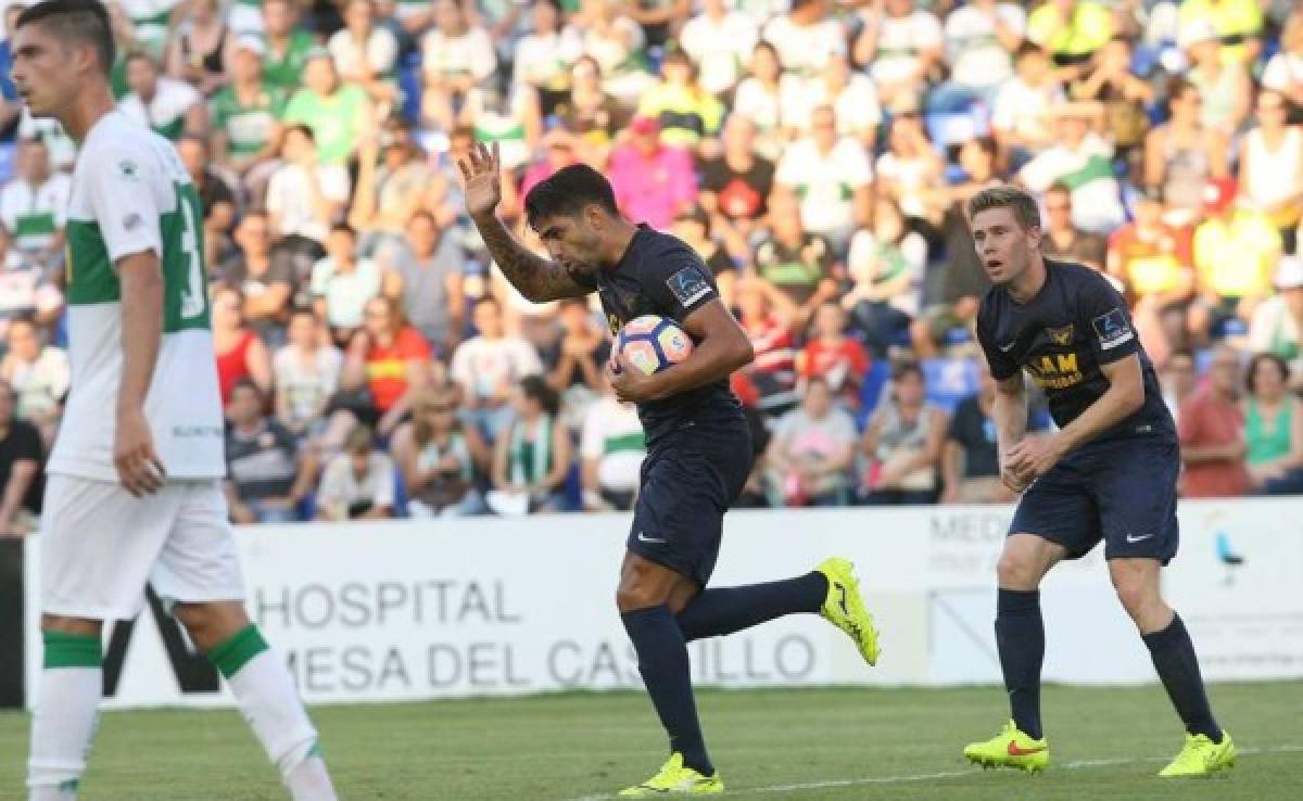 Jona Mejía anota su primer con UCAM Murcia y salva el empate ante Elche