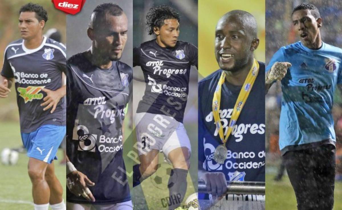 Los que más jugaron en el título del Honduras Progreso