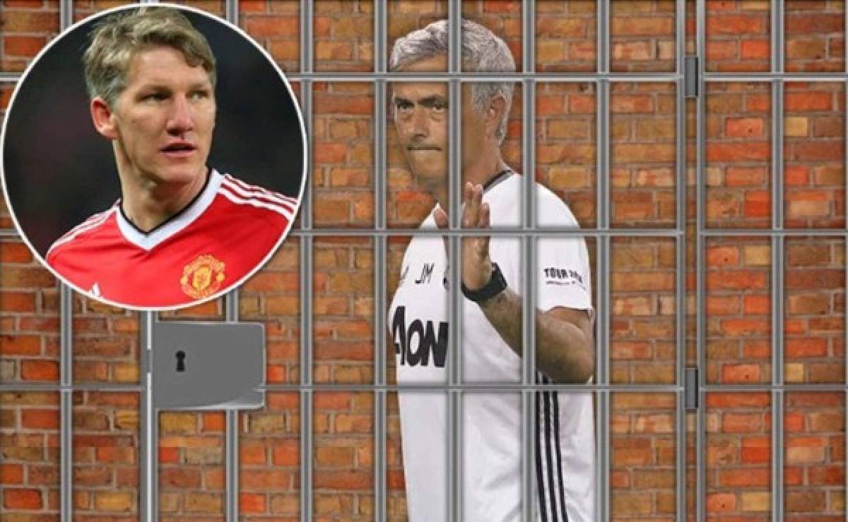 Mourinho podría enfrentar la cárcel por bullying contra Bastian Schweinsteiger