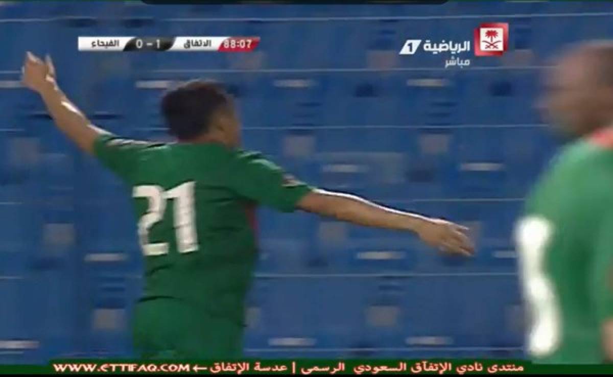 VIDEO: Roger Rojas anotó su cuarto gol con el Ettifaq