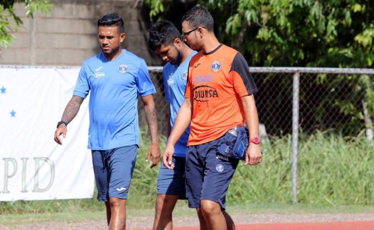 Carlos Discua está tocado del tobillo y es duda para debut contra el Honduras