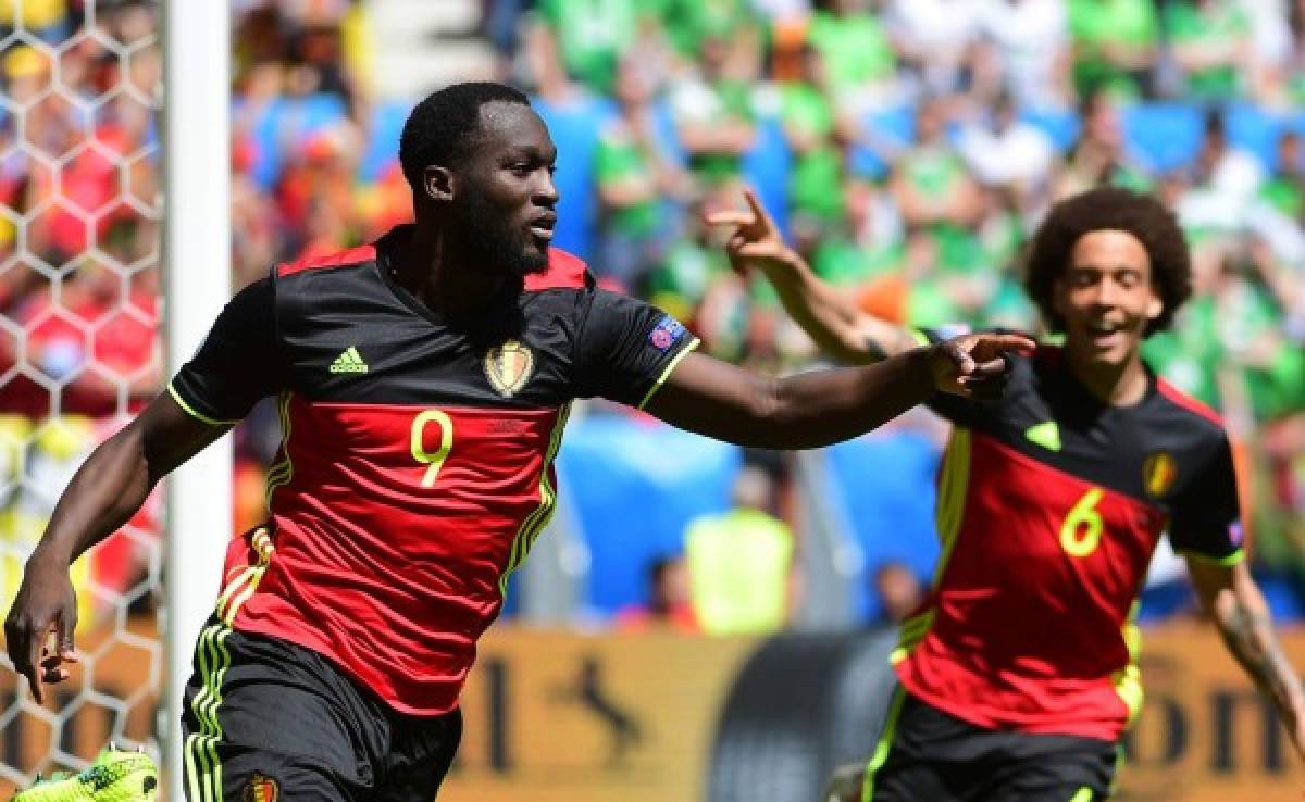 Bélgica derrota a Irlanda con 'doblete' de Lukaku