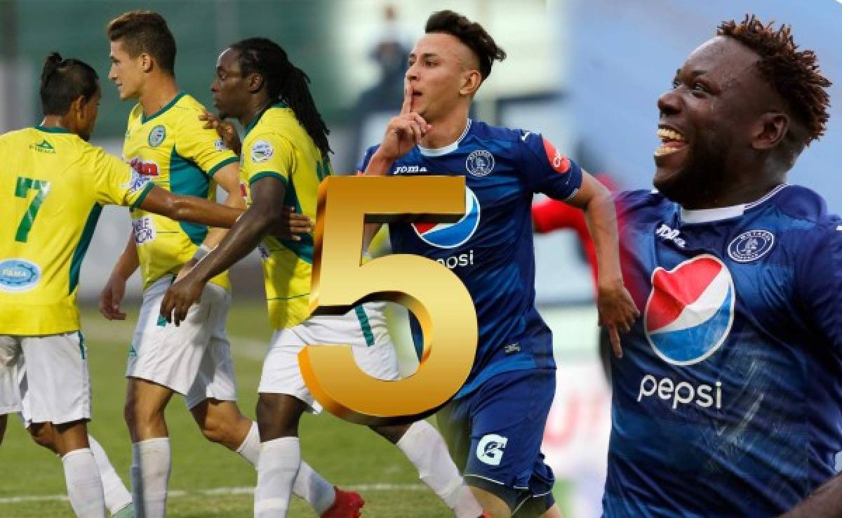 Top 5: Los mejores goles de la jornada 12 de la Liga de Honduras