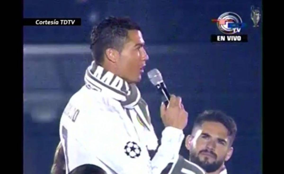 Cristiano Ronaldo: 'Esta camisa blanca me queda de pu.. madre'