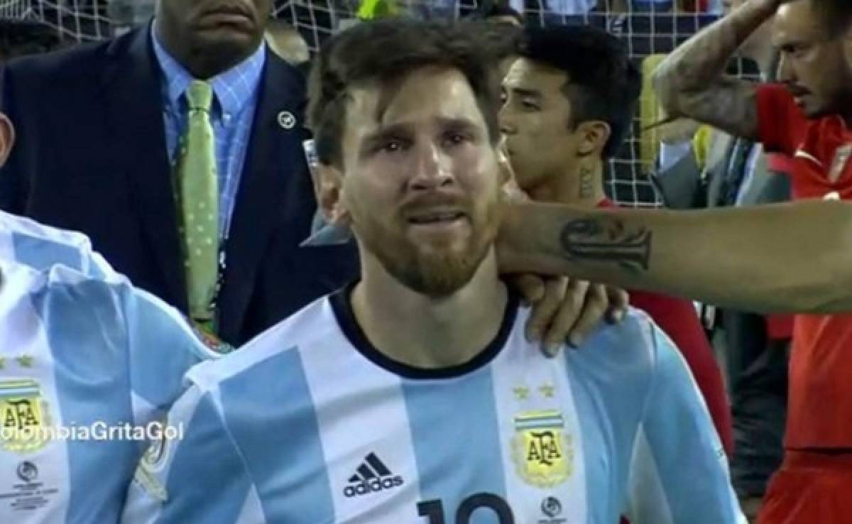 Messi acaba destrozado tras fallar penal y perder la final