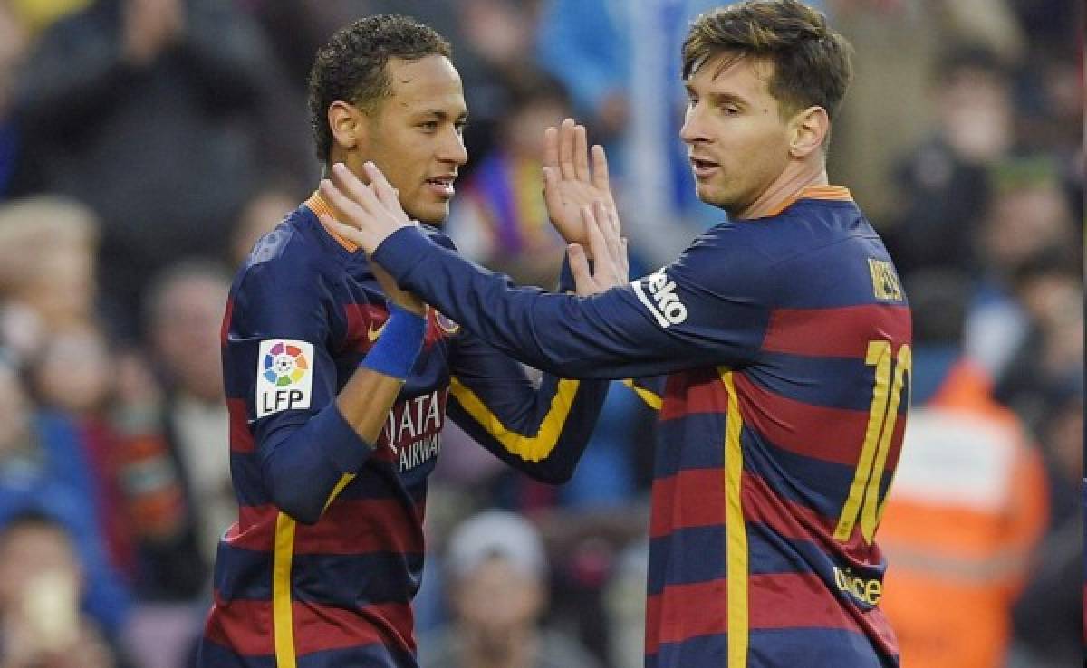 Neymar lidera tabla de goleadores en la Liga de España
