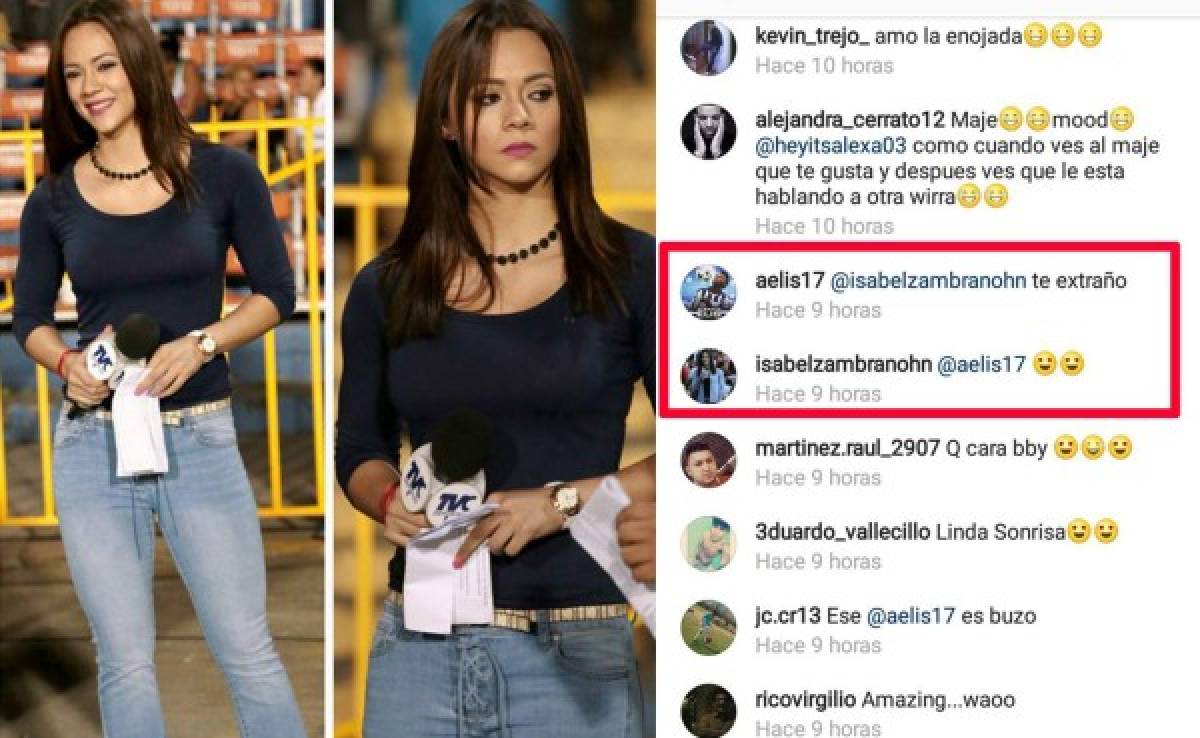 Los mensajes cariñosos entre Isabel Zambrano y Alberth Elis en Instagram