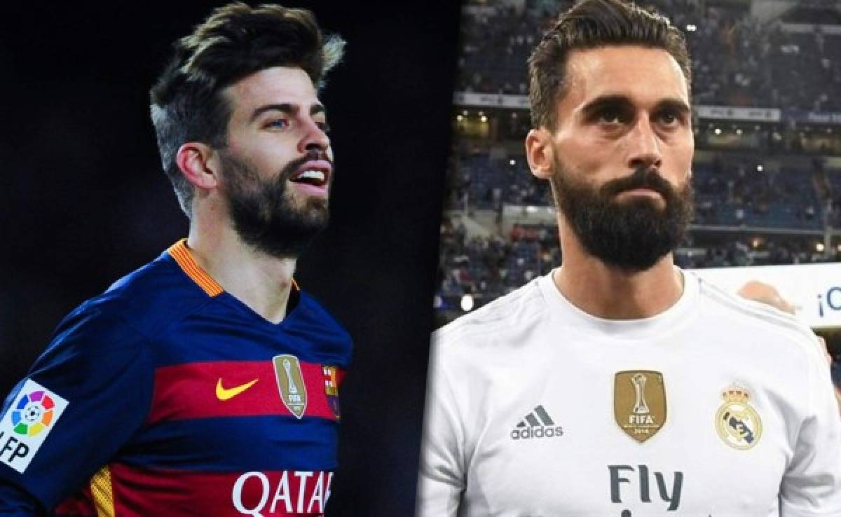 Piqué a Arbeloa: 'Un jugador que ha sido titular una vez de 32 no merece respuesta'