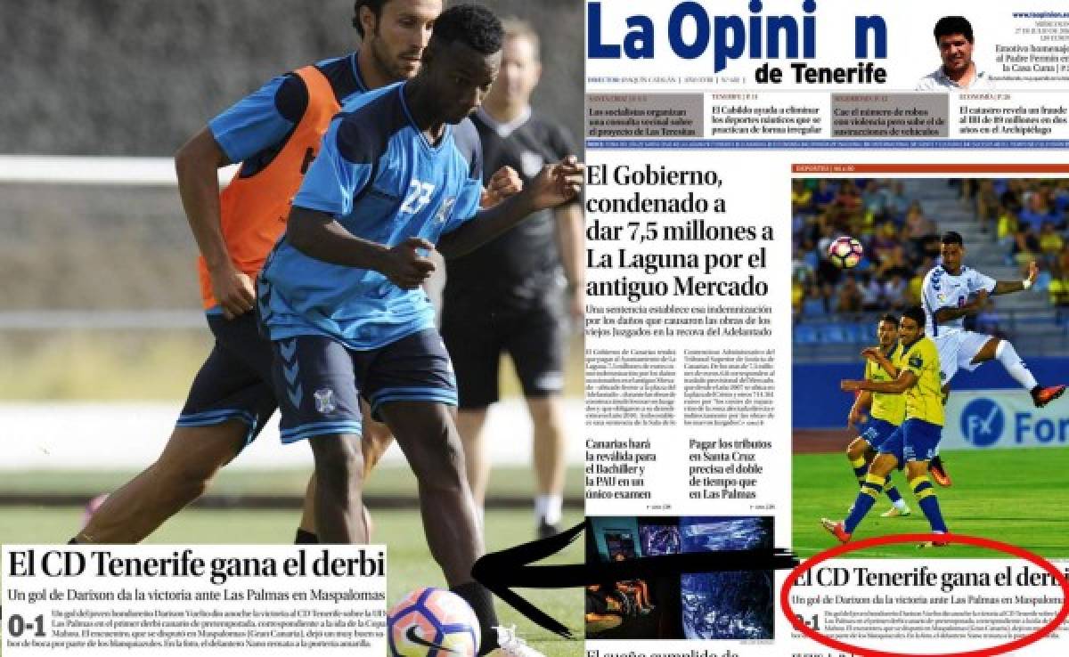 Así alaban a Darixon Vuelto en España: 'Un ariete veloz, intenso y que huele el gol”
