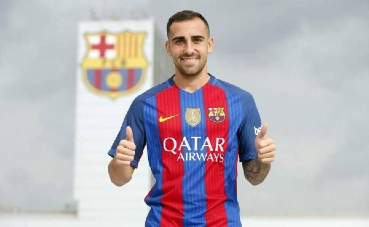 Oficial: El delantero español Paco Alcácer, nuevo jugador del Barcelona