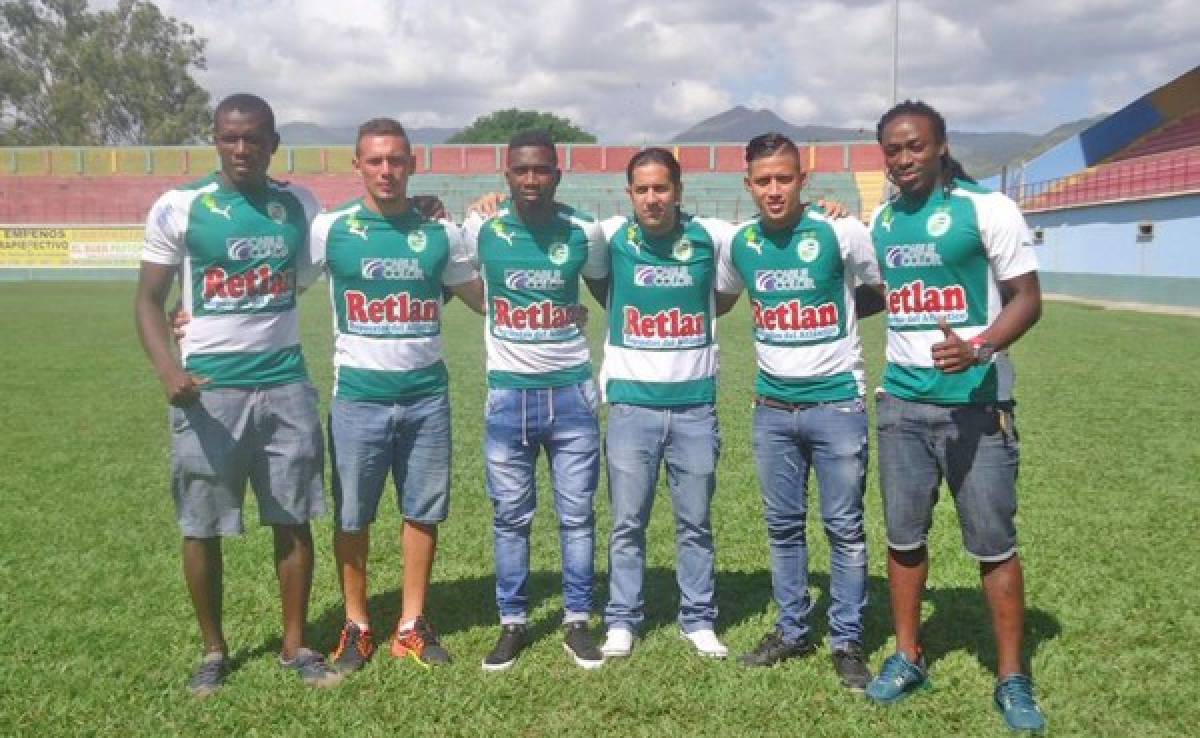Juticalpa FC presenta a sus seis nuevos fichajes para el Clausura 2016