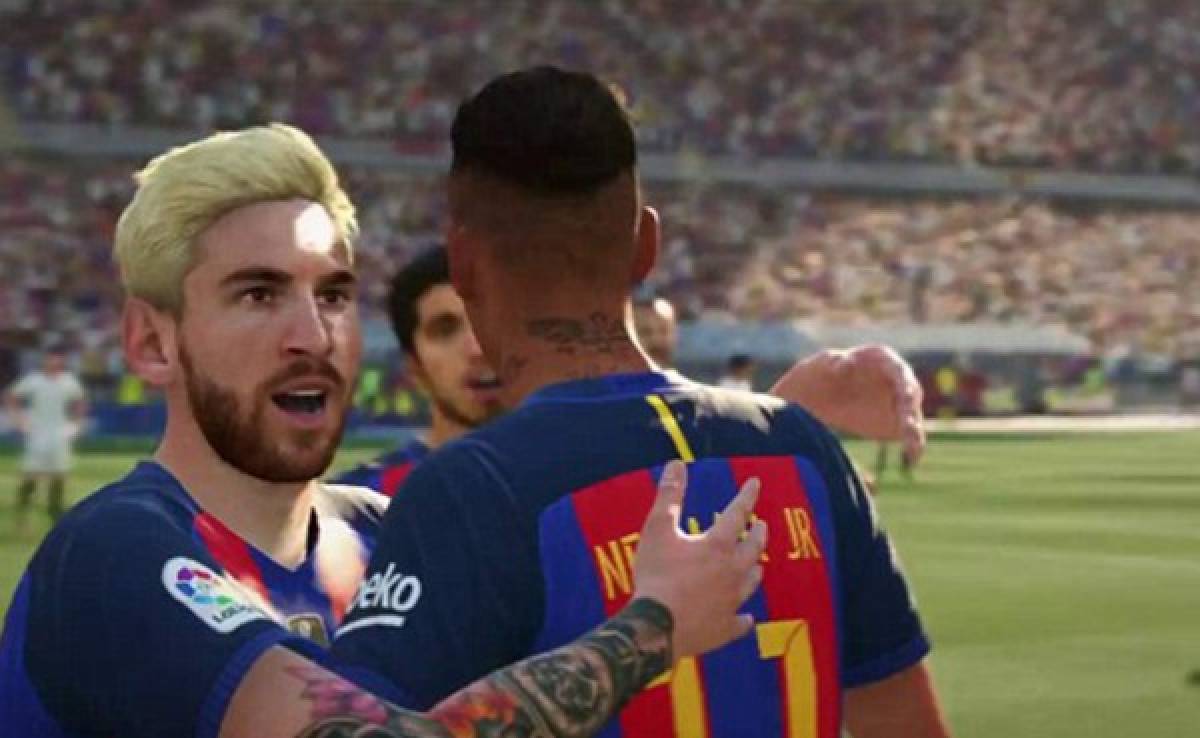 VIDEO: Así lucen los jugadores del Barcelona en el FIFA 17