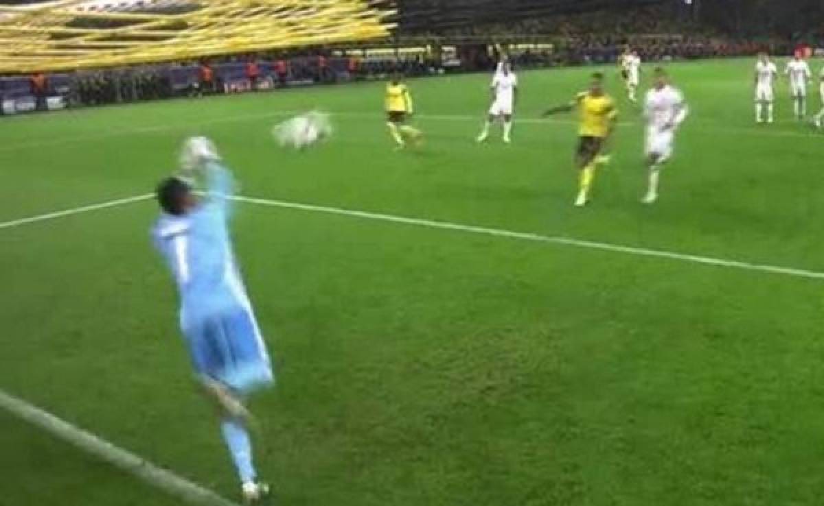 ¡Errorazo! Keylor Navas se equivoca en gol del Borussia Dortmund