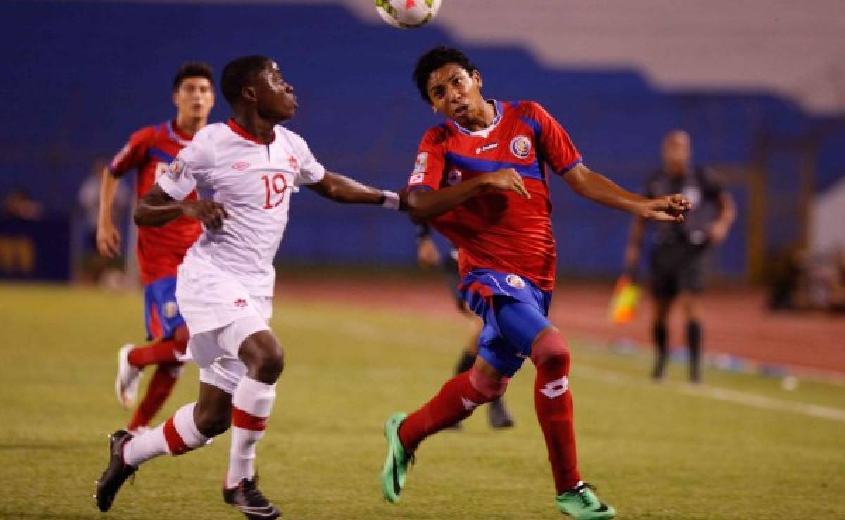 Canadá vence a Costa Rica y los complica en el Premundial Sub-17