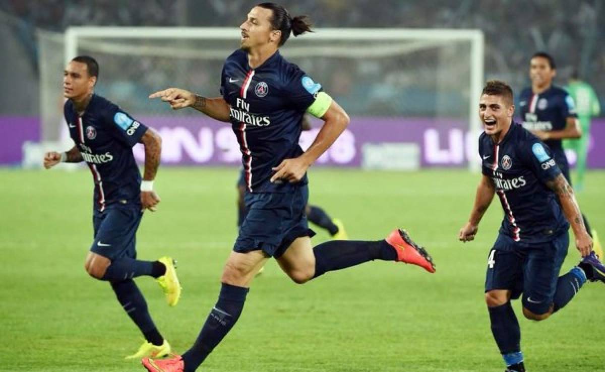 Con Hat trick de Ibrahimovic, PSG golea al Saint-Etienne