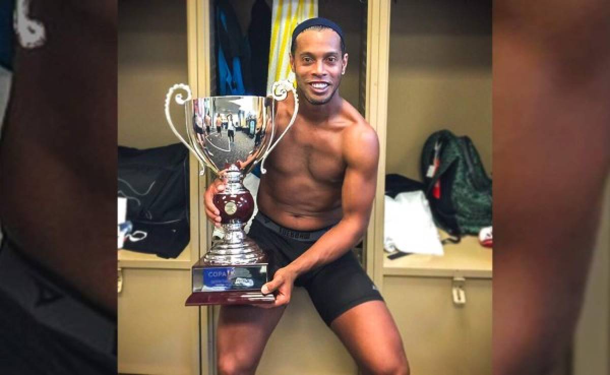 Ronaldinho y Querétaro se coronan campeones de la Copa El Rancho