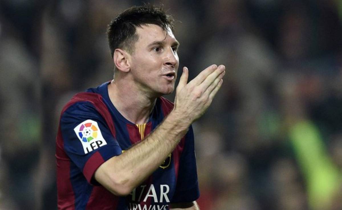 Messi: 'El récord es para todos los que me ayudaron'