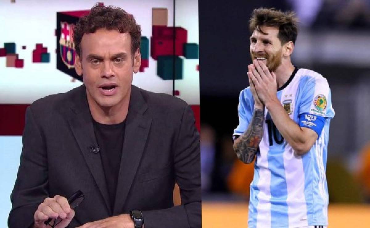David Faitelson propone a México 'naturalizar a Messi y darle la 10'