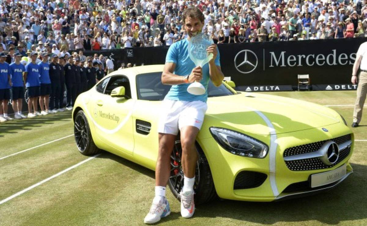 Nadal gana en Stuttgart su primer torneo en hierba desde Wimbledon-2010