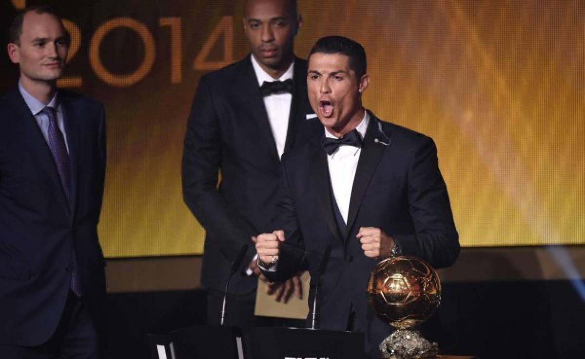 VIDEO: El grito de Cristiano Ronaldo al ganar Balón de Oro
