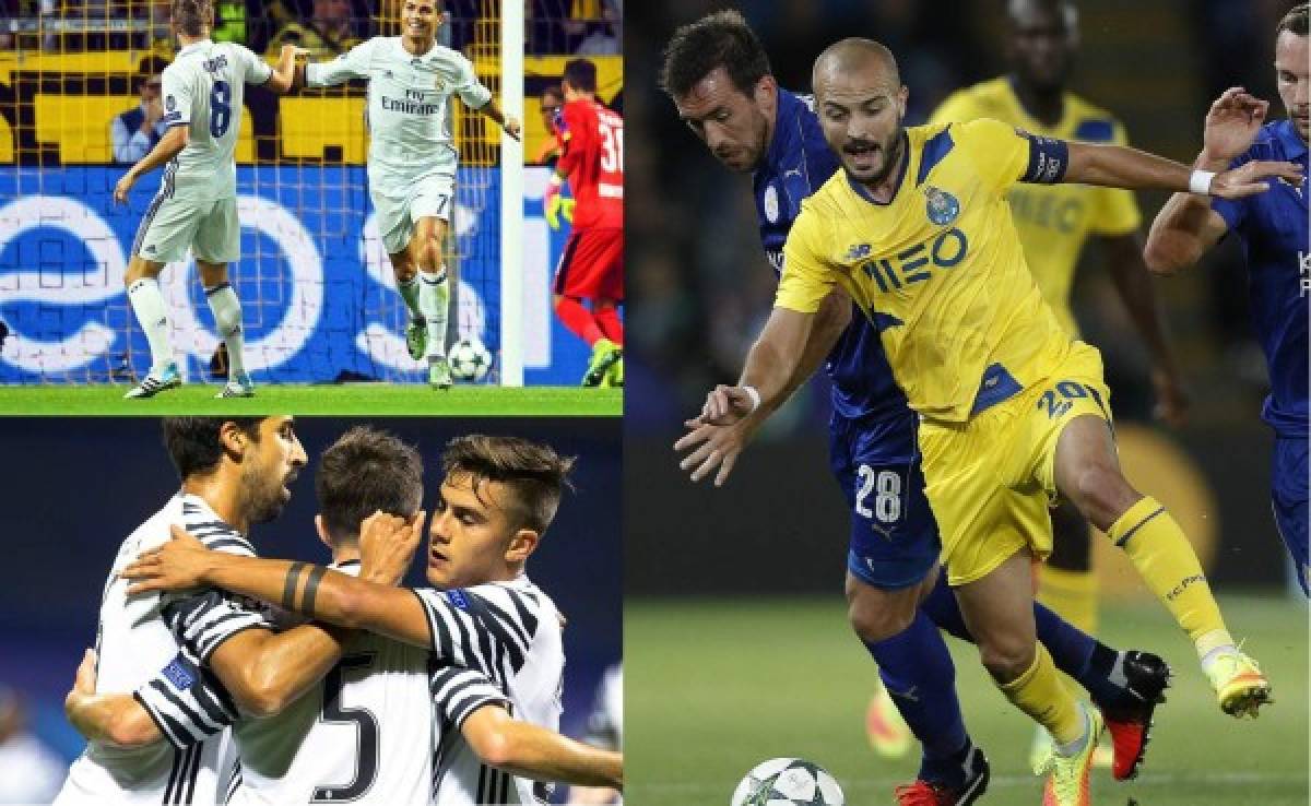 Resumen Champions: Triunfos de Juventus y Leicester; el Madrid empató en Alemania