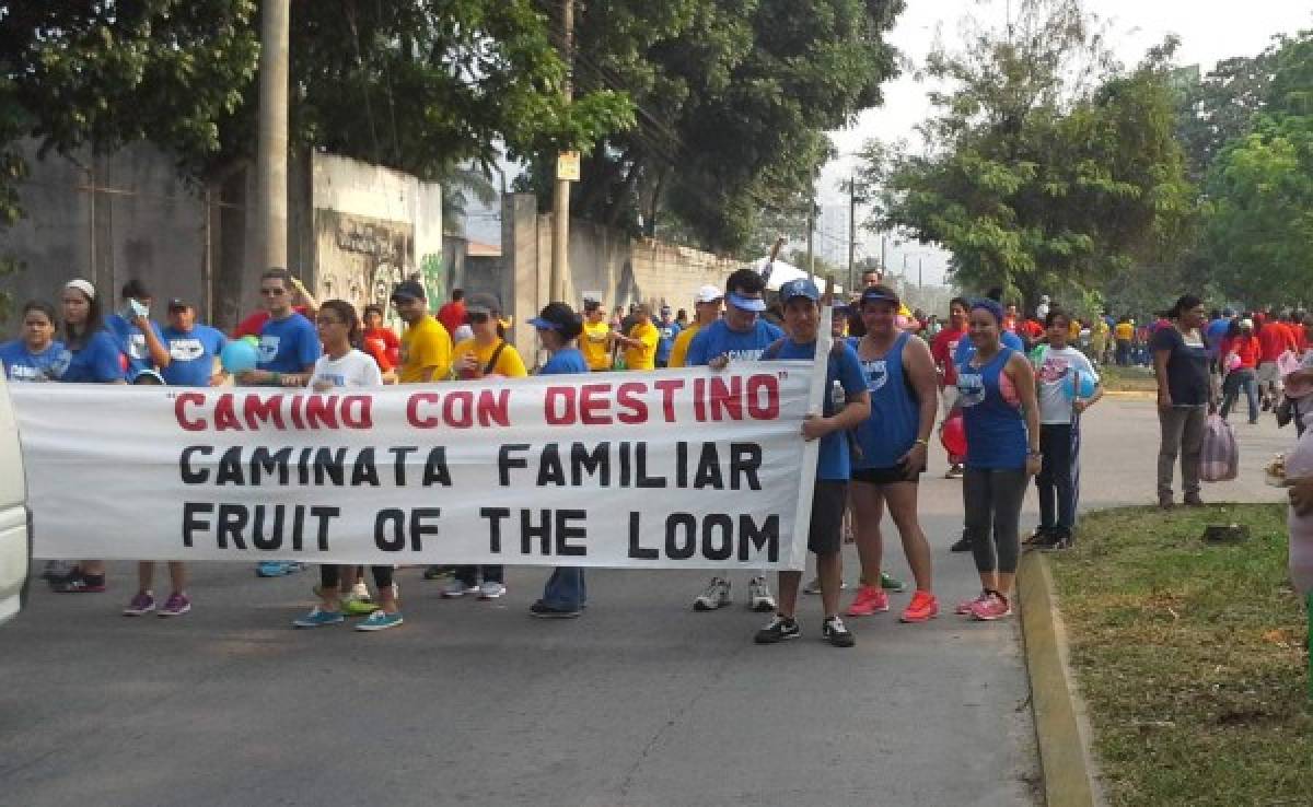 Con éxito se realiza caminata 'Camino con Destino' en San Pedro Sula