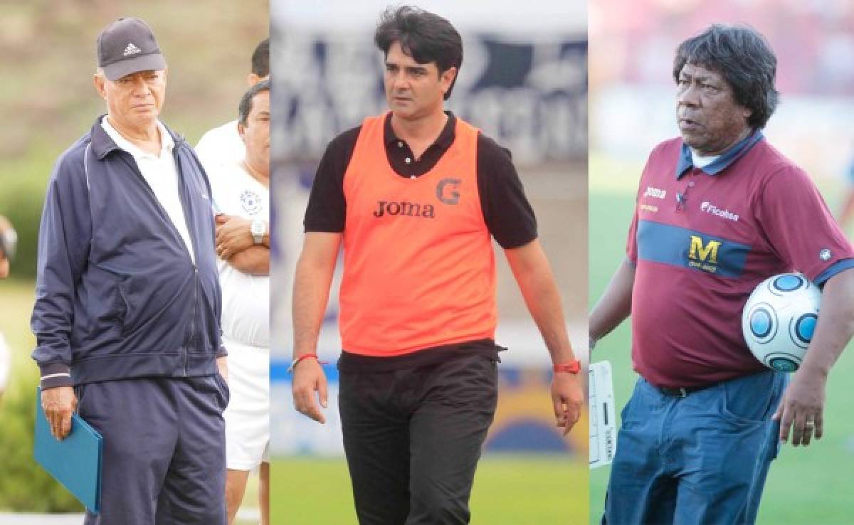 Los técnicos que han hecho campeón a Motagua