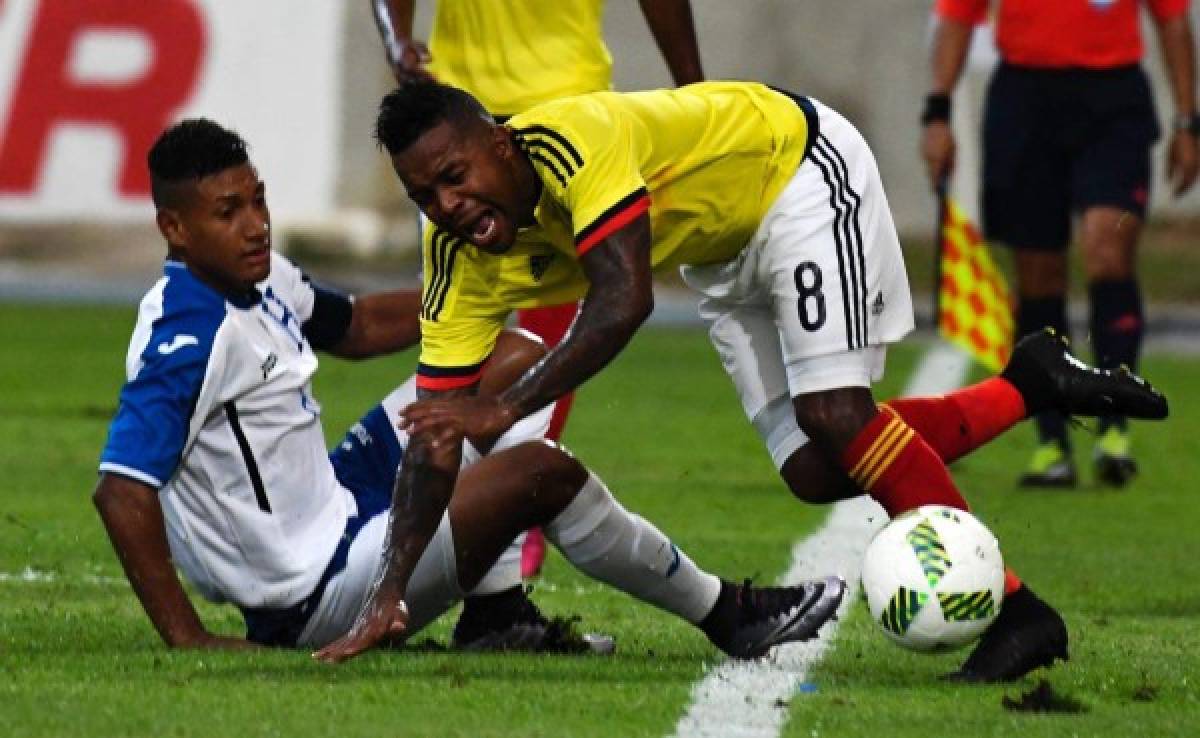 VIDEO: Honduras perdió 2-0 contra Colombia en amistoso Sub-23