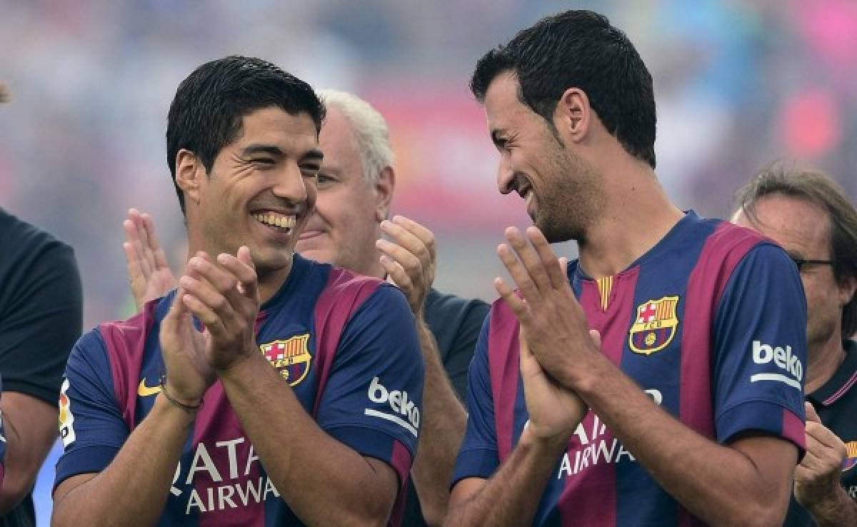 Busquets y Luis Suárez llegarán a cobrar como grandes figuras en el Barcelona
