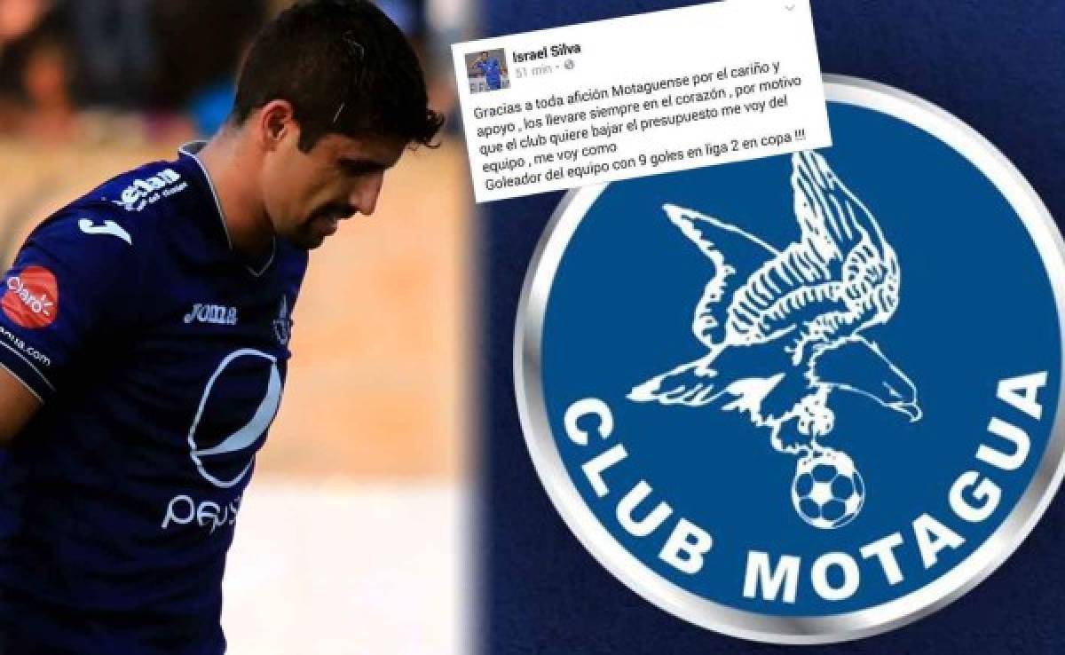 Israel Silva anuncia que no seguirá en Motagua pese a ser el goleador del club