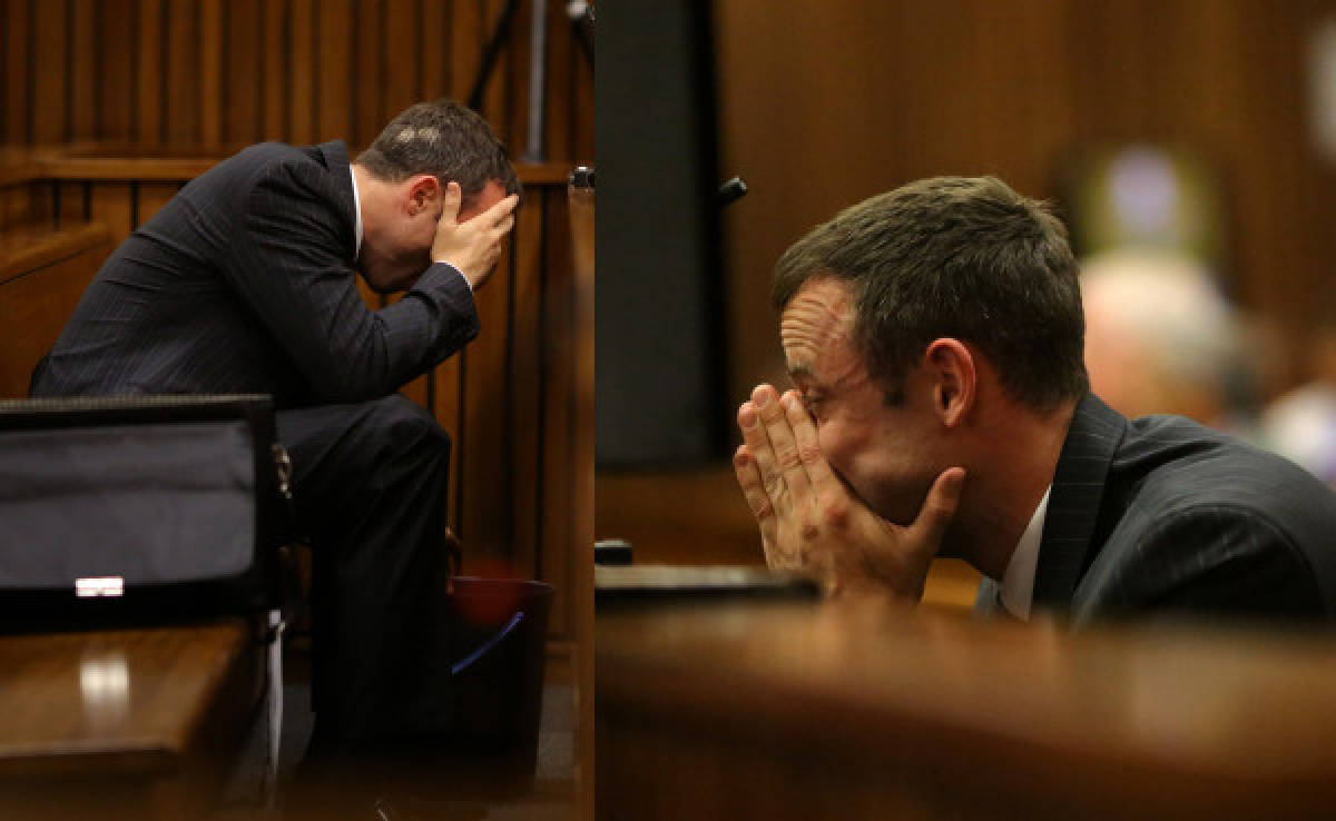 Oscar Pistorius vomitó durante descripción de autopsia de su novia