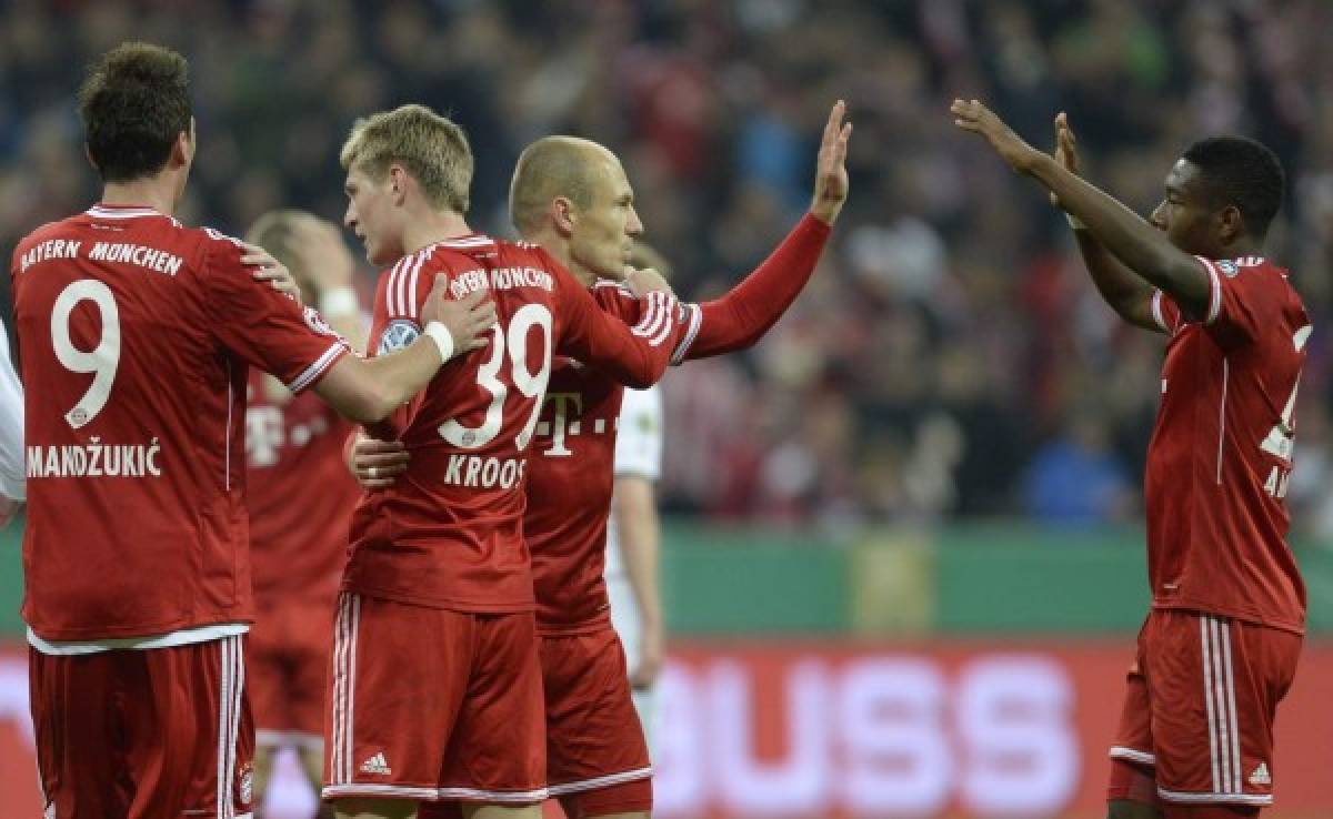 Bayern Munich golea y jugará la final de Copa contra Borussia Dortmund