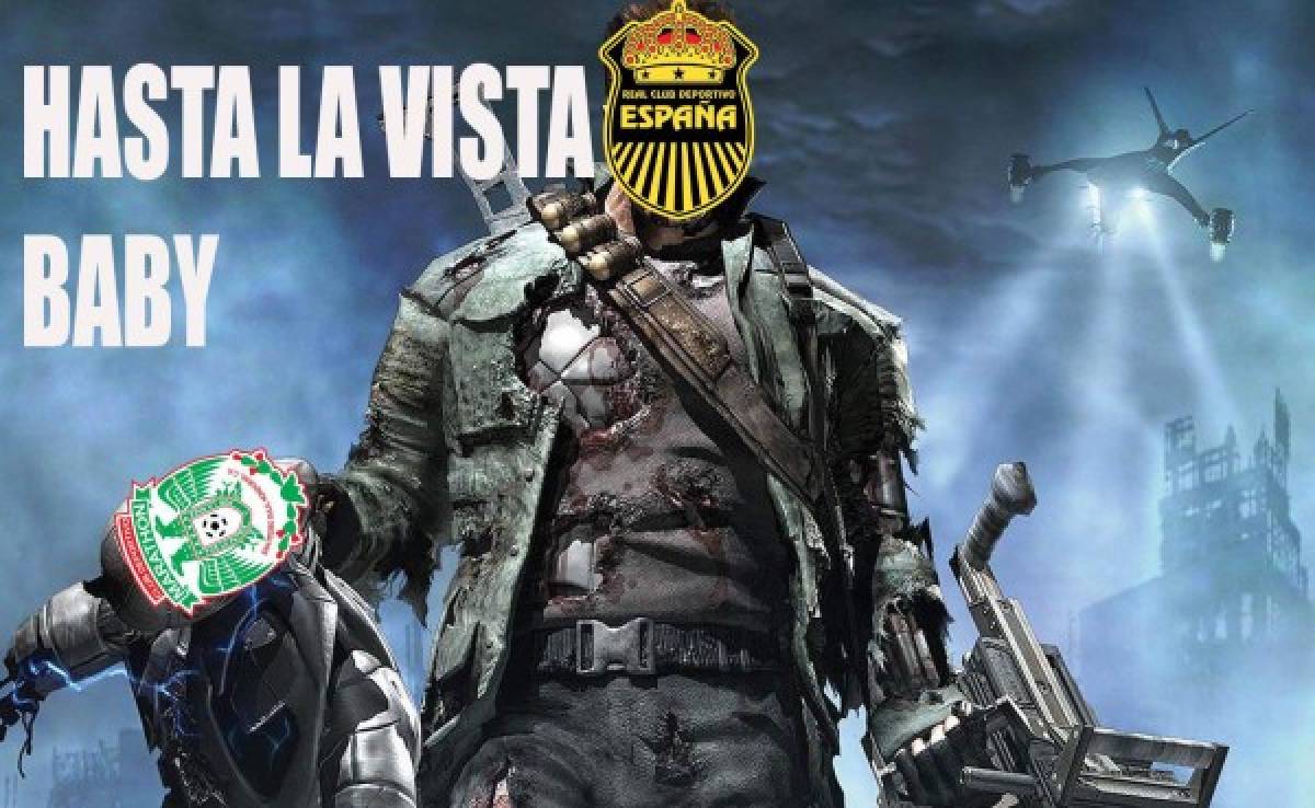 Hacen pedazos a Marathón con memes tras perder contra Real España