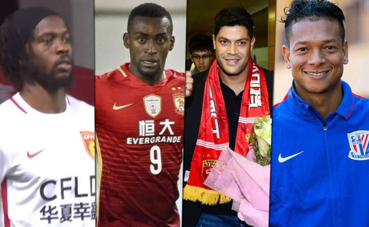 Las grandes estrellas que han llegado a la Súper Liga China