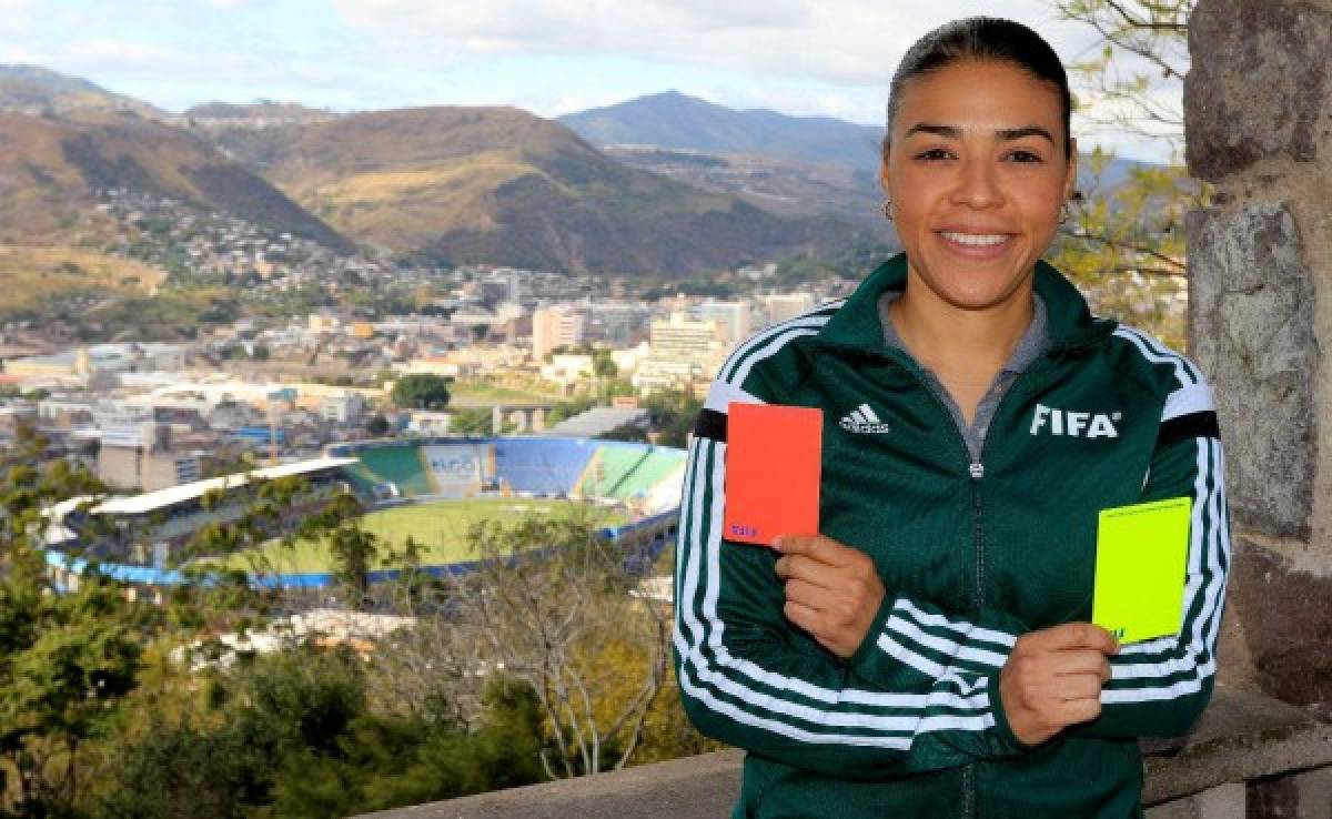 La árbitro hondureña Melissa Pastrana estará en los Juegos Olímpicos de Río de Janeiro