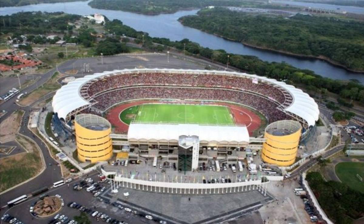 Las curiosidades del estadio Cachamay, sede del Honduras-Venezuela