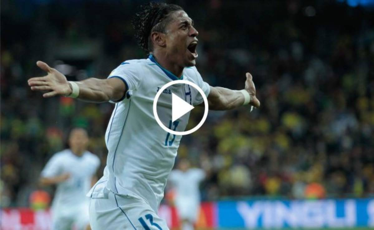 Video: Los goles inolvidables de Costly en la Selección de Honduras
