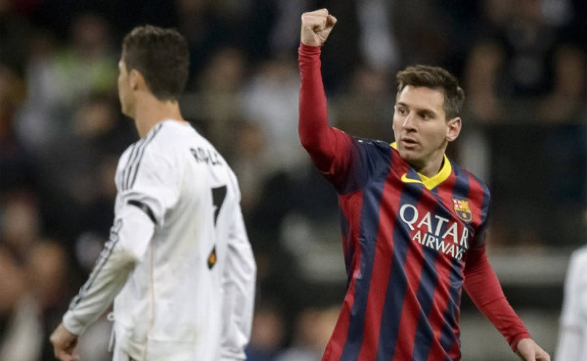 Messi se convierte en goleador histórico del clásico español