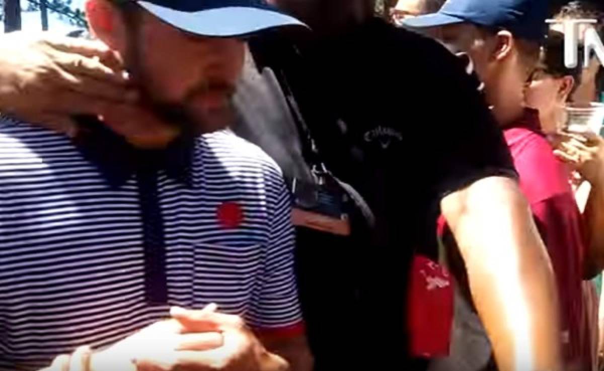 VIDEO: Abofetean a Justin Timberlake durante juego de golf