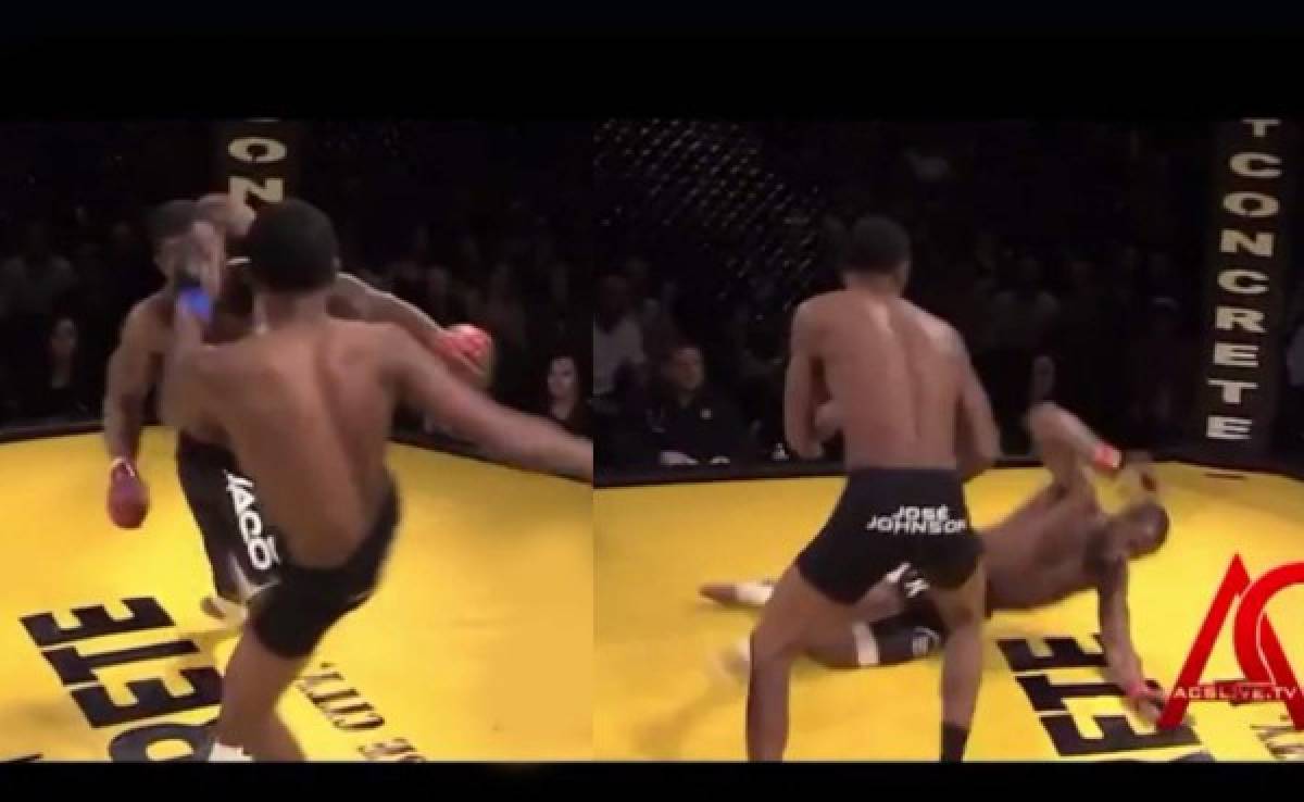 VIDEO: Pierde el ojo en pleno combate y el árbitro casi lo aplasta