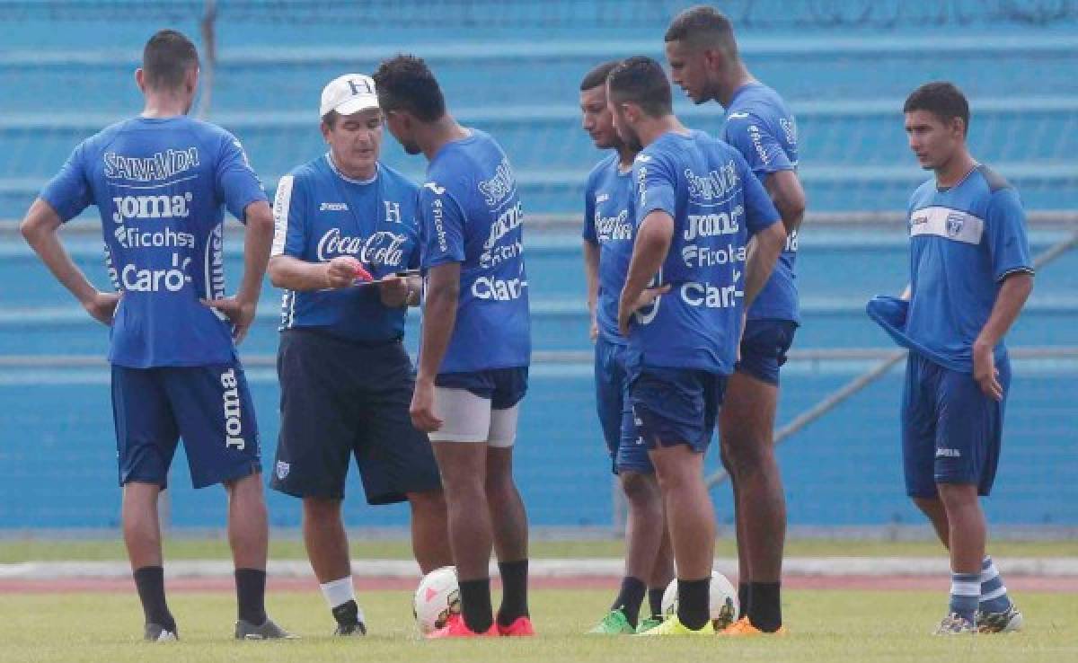 Pinto afinó puntería por dos horas con los seleccionados