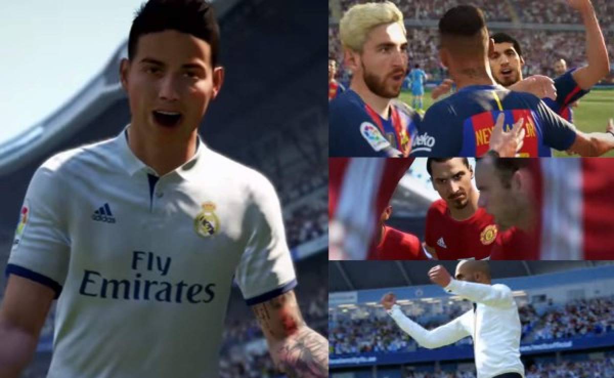 VIDEO: Presentan gráficos de FIFA 17 y cómo lucirán algunos jugadores