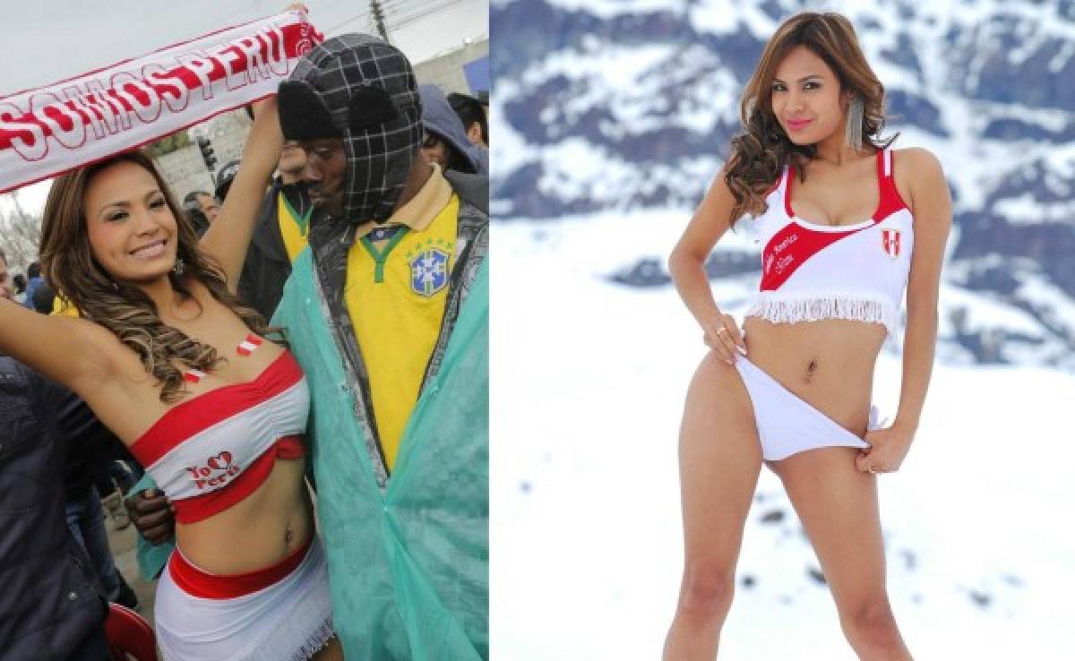 Nissu Cauti, la hermosa 'novia' de Perú que estará en la Copa América Centenario