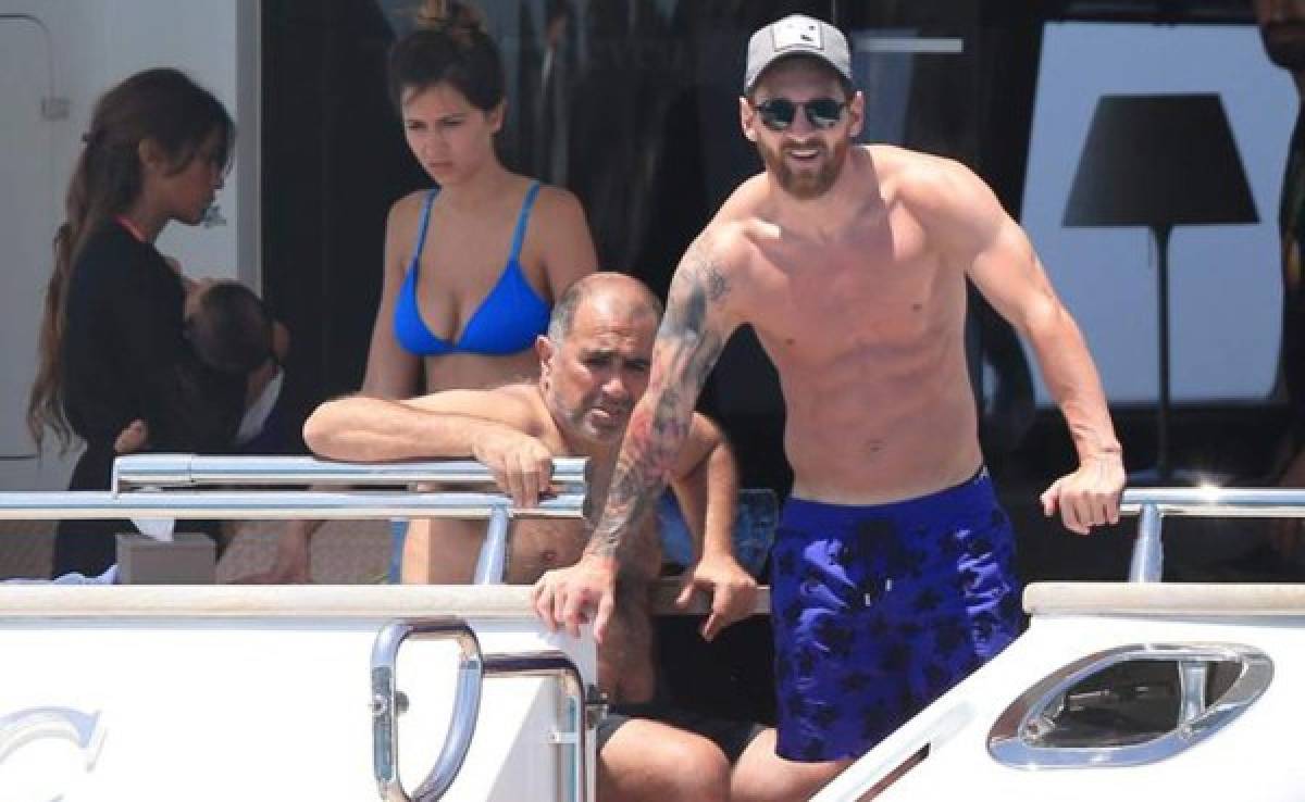 El nuevo tatuaje de Lionel Messi que casi nadie vio en Ibiza