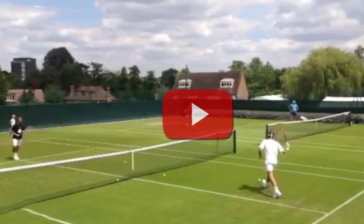 VIDEO: Los impresionantes reflejos de los hijos de Federer y Hewit